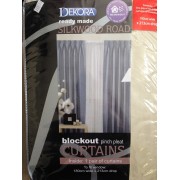 Blockout Pinch Pleat Curtains - Parchment Blockout Pinch Pleat Curtains - Parchment